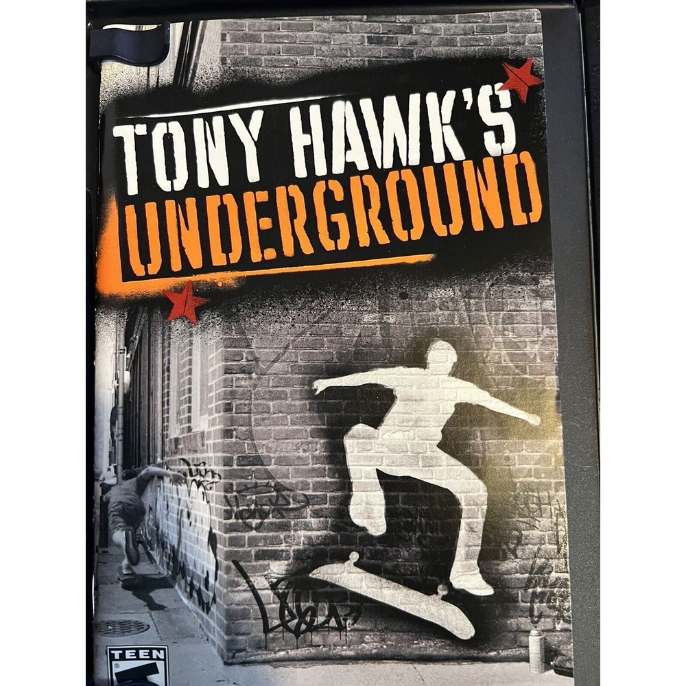 Tony Hawk Underground PS2 CIB Complete Sony PlayStation 2 Tested & Working Mint
